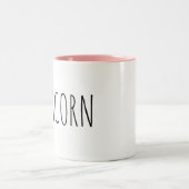 Unicorn Pink Interior Inside Coffee Mok (Center)