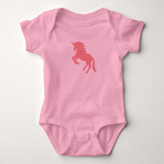 Unicorn Pink Painting Toddler T-shirt (Voorkant)