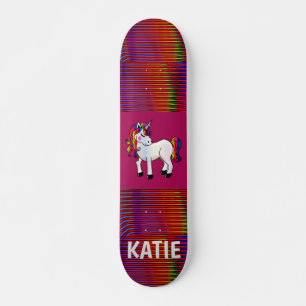 UNICORN PINK SKATEBOARDS DIE VOOR MEISJES WORDEN G