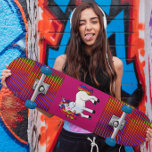UNICORN PINK SKATEBOARDS VOOR MEISJES<br><div class="desc">UNICORN SKATEBOARD</div>