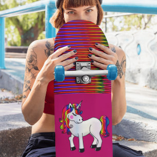 UNICORN PINK SKATEBOARDS VOOR MEISJES