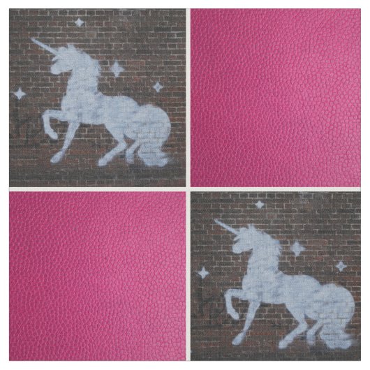 Unicorn Pink Stof (Close Up)