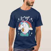 unicorn pizza t-shirt (Voorkant)