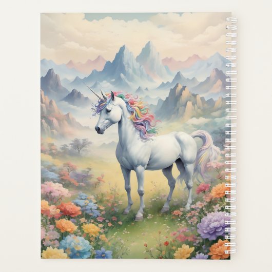 Unicorn Planner (Achterkant)
