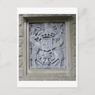 Unicorn Plaque Briefkaart
