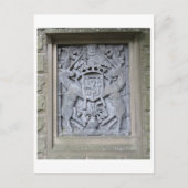 Unicorn Plaque Briefkaart (Voorkant)