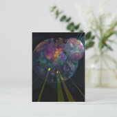 Unicorn Pod~ Briefkaart (Staand voorkant)