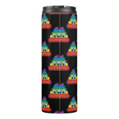 Unicorn poep thermosbeker (Achterkant)