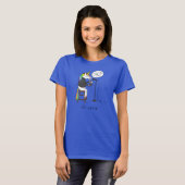 Unicorn Poetry Poet Funny T-shirt (Voorkant volledig)