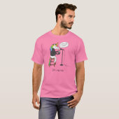 Unicorn Poetry Poet Funny T-shirt (Voorkant volledig)