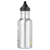 Unicorn Poetry Poet Funny Waterfles (Rechts)