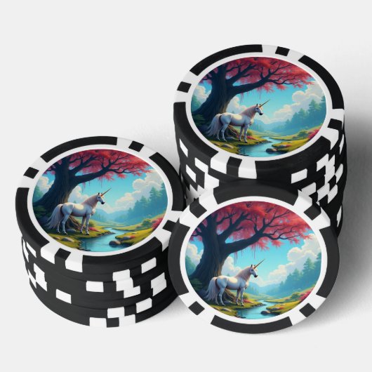Unicorn Poker Chips (Opstapeling)