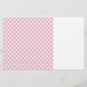 Unicorn Polka Dot Birthday Snoep Bar wrapper (Achterkant)