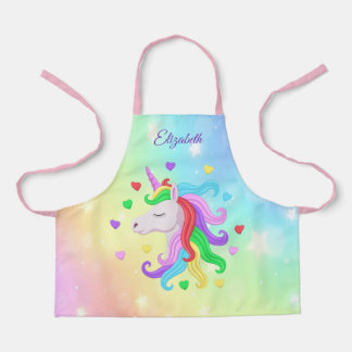 Unicorn Pony Rainbow Stars pastel Girly Magical Schort