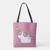 Unicorn Pony Tote Bag (Achterkant)