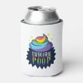 Unicorn Poop Blikjeskoeler (Blikje Voorkant)