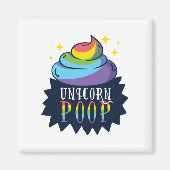 Unicorn Poop Magneet (Voorkant)