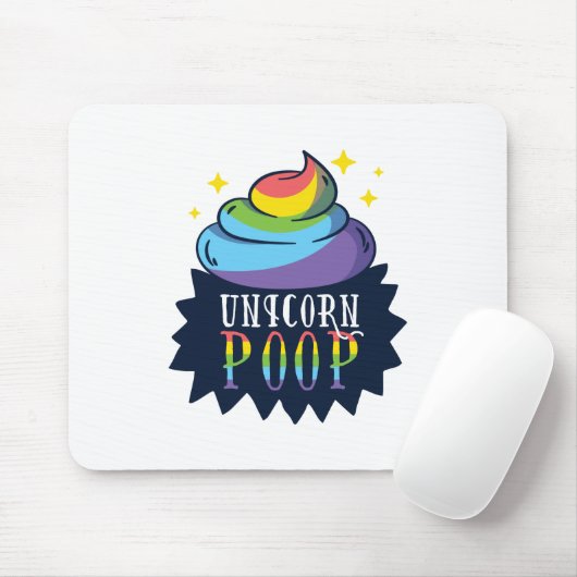 Unicorn Poop Muismat (Met muis)