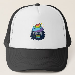 Unicorn Poop Trucker Pet