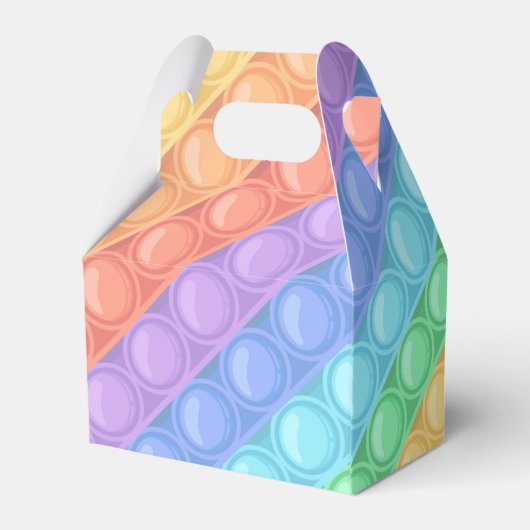 Unicorn Pop The Birthday Welkom Bedankdoosjes (Achterkant)