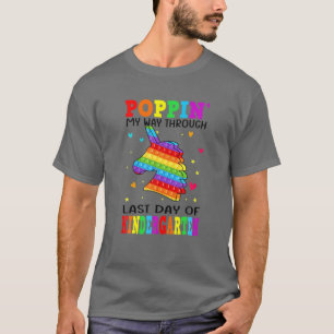 Unicorn Poppin op weg naar de laatste dag van de K T-shirt