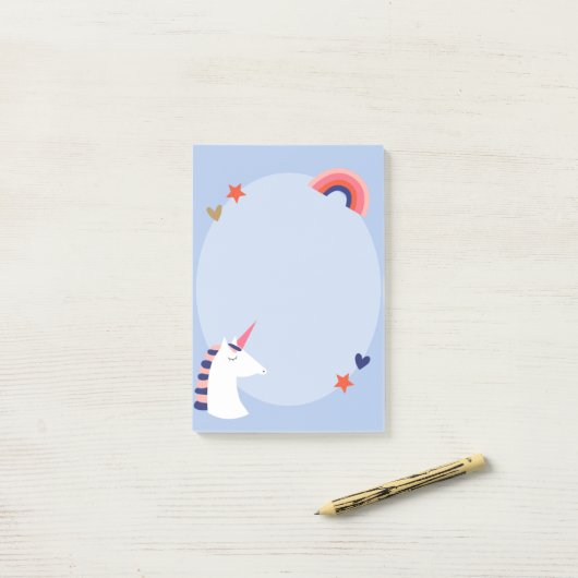 Unicorn Post-it® Notes (Op bureau)