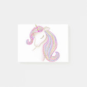 Unicorn Post-it® Notes (Voorkant)