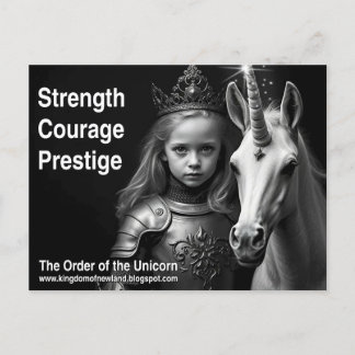 Unicorn Postcard Briefkaart