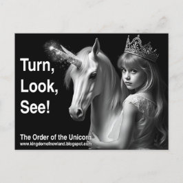 Unicorn Postcard Briefkaart