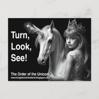 Unicorn Postcard Briefkaart