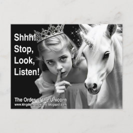 Unicorn Postcard Briefkaart