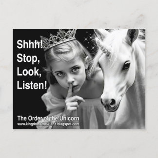 Unicorn Postcard Briefkaart