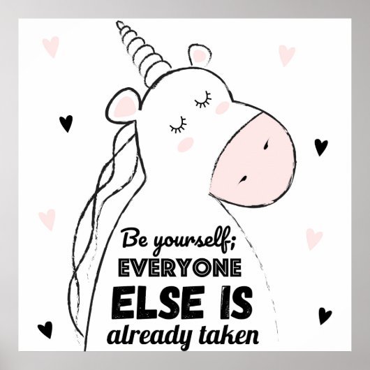 Unicorn Poster (Voorkant)