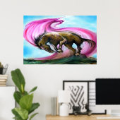 Unicorn Poster (Thuiskantoor)