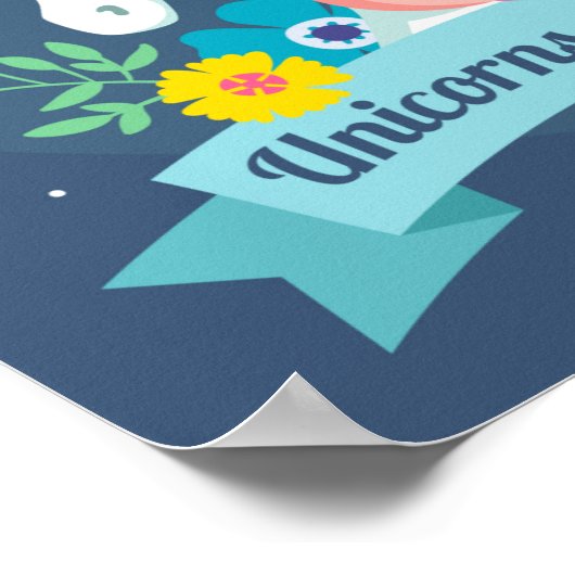 Unicorn Poster (Hoek)