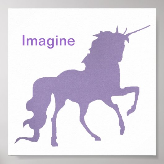 Unicorn Poster (Voorkant)