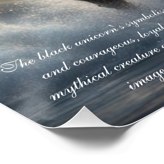 Unicorn Poster (Hoek)