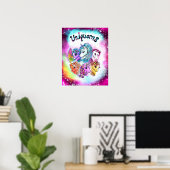Unicorn poster (Thuiskantoor)