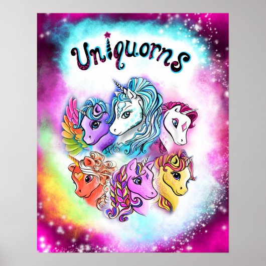 Unicorn poster (Voorkant)