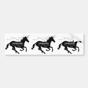 Unicorn Power Bumpersticker