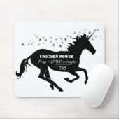Unicorn Power Fake Wiskunde Formule Funny Muismat (Met muis)