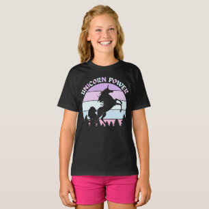 Unicorn Power Fun Kinder T-Shirts