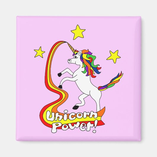 Unicorn Power! Magneet (Voorkant)