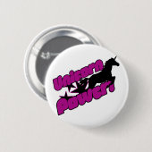 Unicorn Power Ronde Button 5,7 Cm (Voorkant /achterkant)