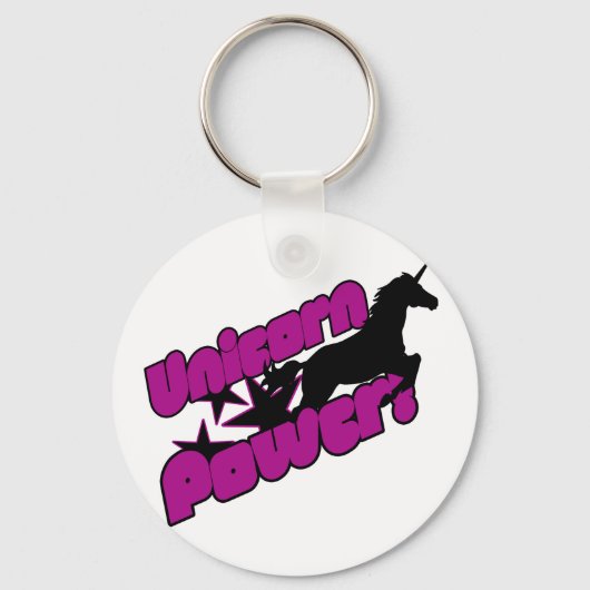 Unicorn Power Sleutelhanger (Voorkant)