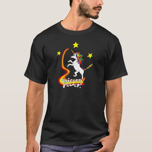 Unicorn Power! T-shirt (Voorkant)