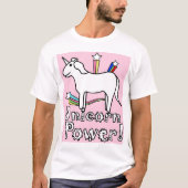 Unicorn Power! T-shirt (Voorkant)