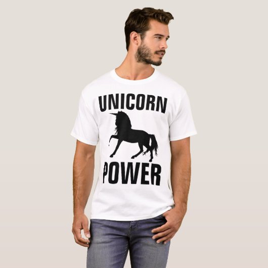 UNICORN POWER t-shirts (Voorkant volledig)