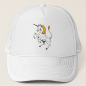 Unicorn Power Trucker Hat Pet (Voorkant)