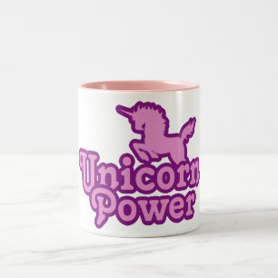 Unicorn Power! Tweekleurige Koffiemok